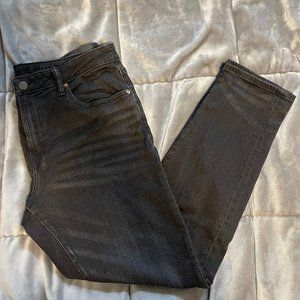 American Eagle Airflex Black Washed out Jeans - Mens 36x32